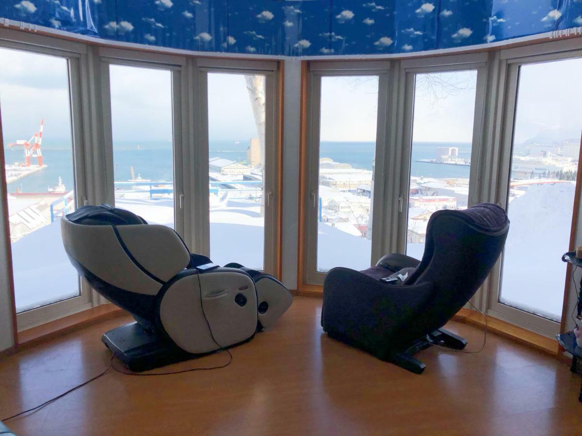 逸居&海音#200平方海景别墅#小樽步行街浪漫街附近#可以免费停放1台车#房间配有空调#暖气 Esterno foto